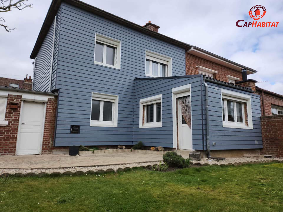 Isolation des murs par l’extérieur Cap Habitat